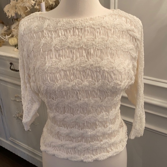 Moth Sweaters - Anthropologie MOTH Ribbon Weave Sweater